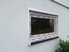 ISO-Dreh-Kippfenster, Kunststoff, hier in 100x60cm (BxH) 